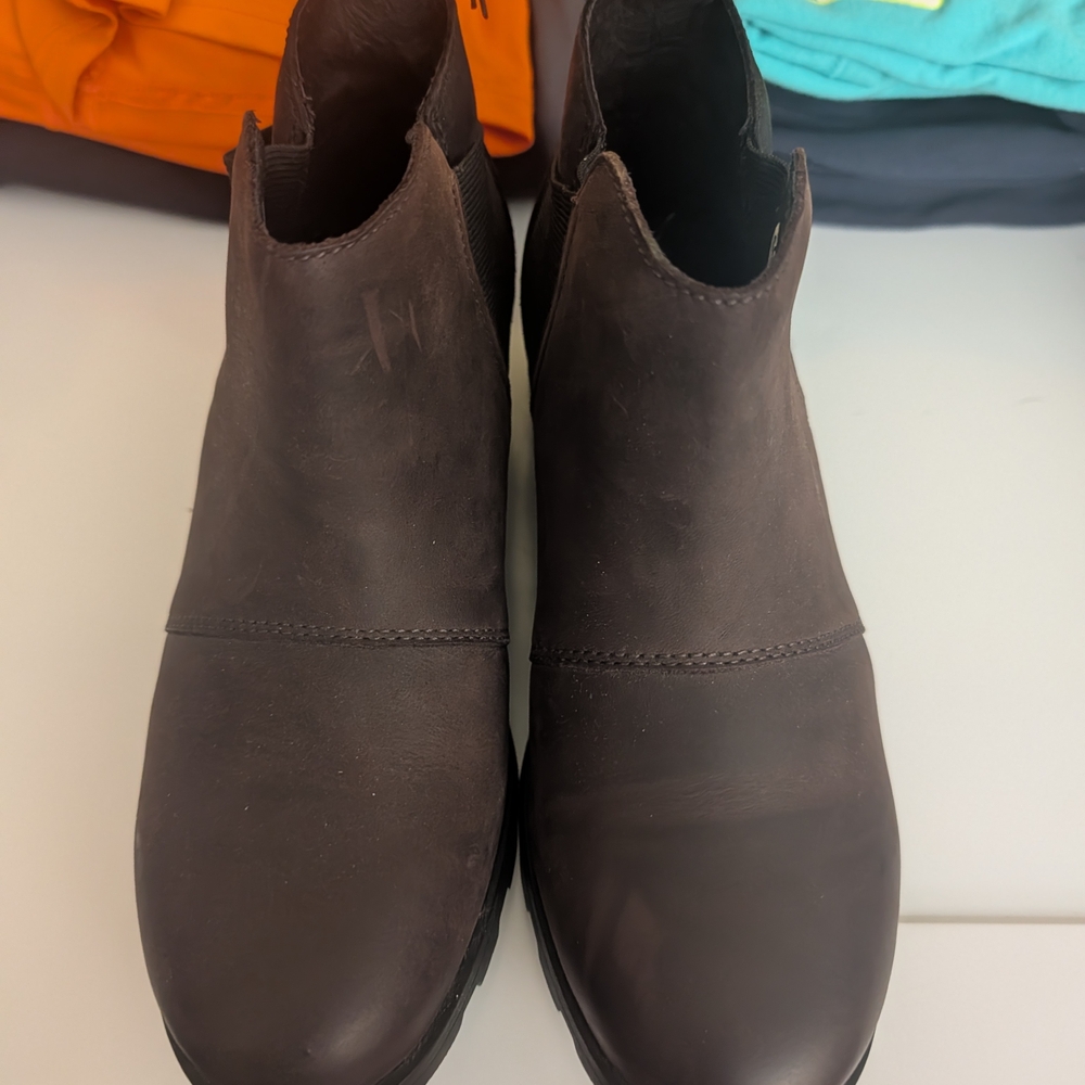 Sorel Women's Dark Brown Ankle Booties